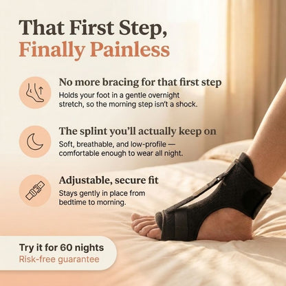 Mornly Soft Night Splint - The Nighttime Fix For Morning Heel Pain